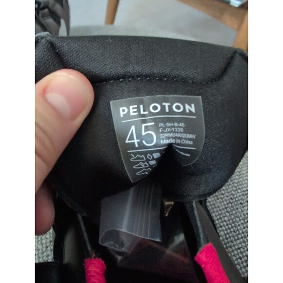 Perfect Peloton cycling bike shoes with look delta cleats EU 45 US men's 11 - Picture 7 of 7